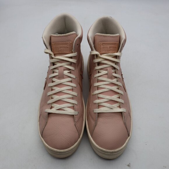 Converse Pro Leather Lift Hi Pink Men's Size 8.5 Women's 10 Casual Sneakers - Picture 2 of 9